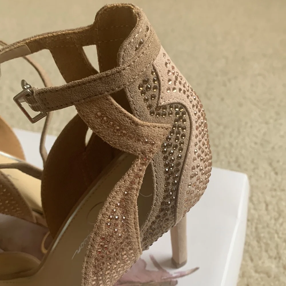 Jessica Simpson Japara Sandal Brown Multi Size 10 - Picture 4 of 4